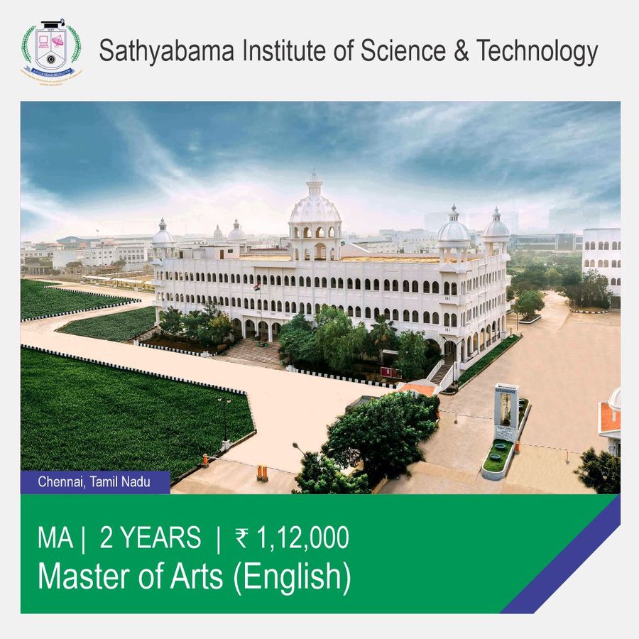 Sathyabama Institute of Science And Technology
